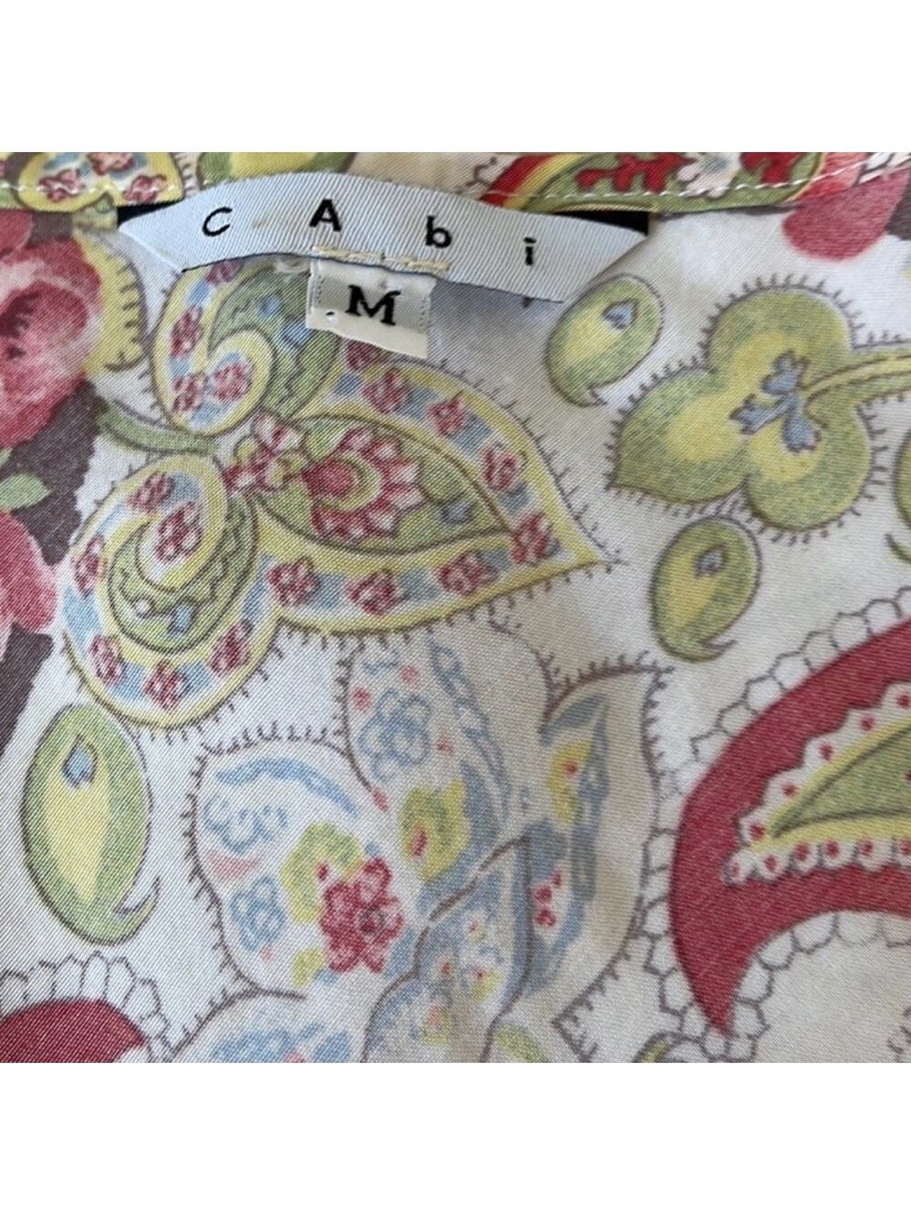 Cabi paisley print size M - women’s - Picture 3 of 5